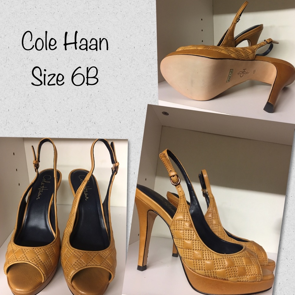 Cole Haan sling backs